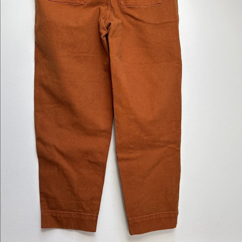 Madewell High Rise Slim Emmett Tapered Pants in Warm Toffee, 28 - Picture 8 of 11